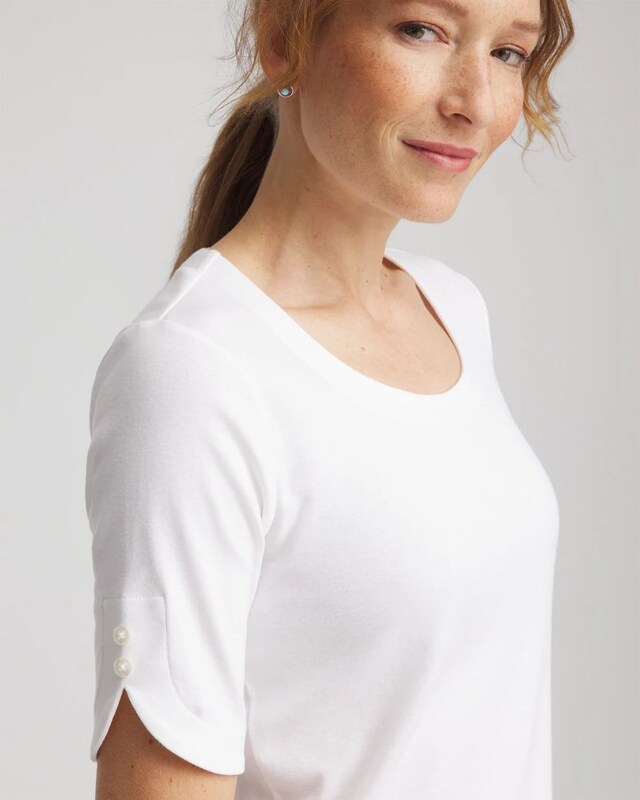 Short Sleeve Pima Tee - image 4